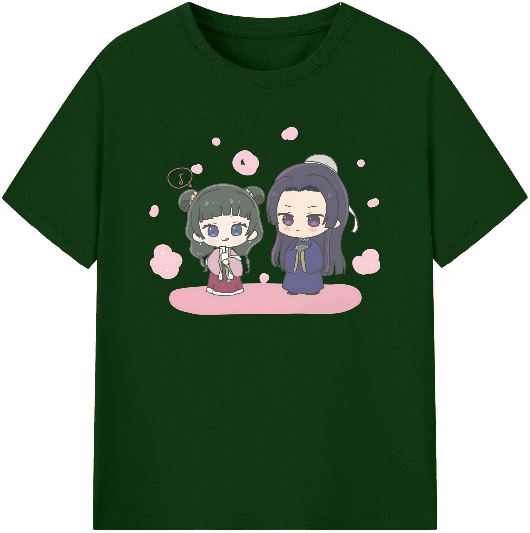 （画像用） 薬屋のひとりごと The Apothecary Diaries 綿100％半袖Tシャツ（フロントプリント）